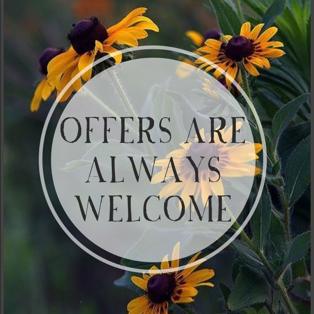 Offers welcome:)